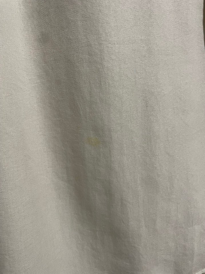 Kadın Beyaz Keten Uzun Drapeli Etek - Görsel 3