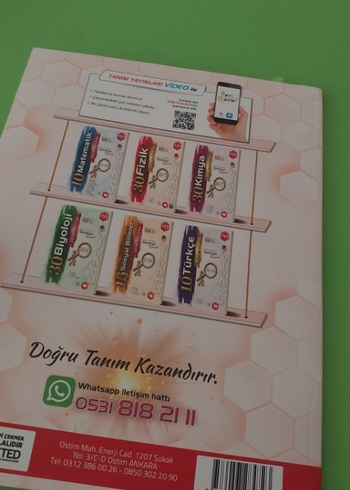 TANIM YAYINLARI TYT FİZİK BRANŞ DENEMESİ  - Görsel 2