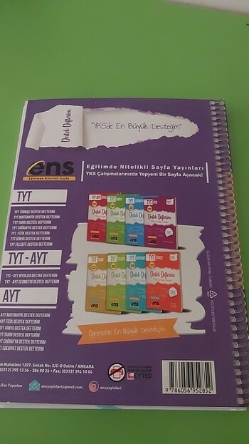 ENS GEOMETRİ DESTEK DEFTERİ  - Görsel 2