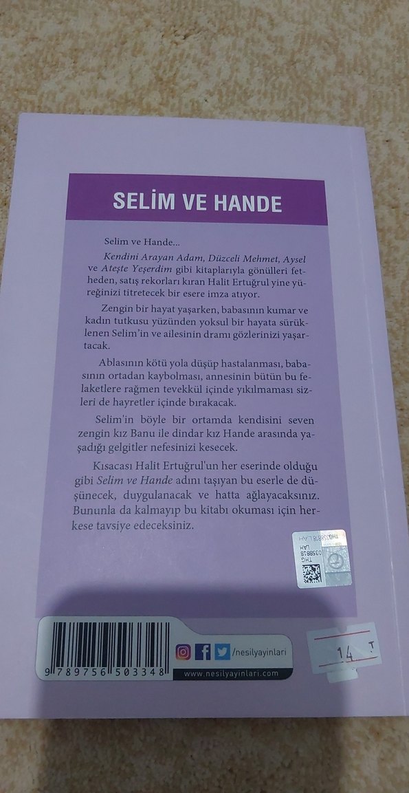 Selim ve Hande - Halit Ertuğrul - Görsel 2