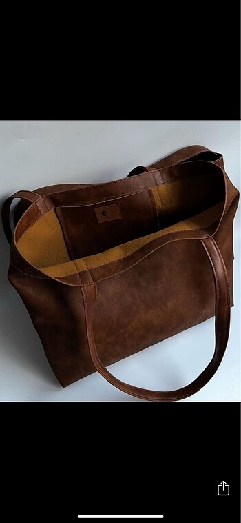 American Vintage Kahverengi Shopper Çanta