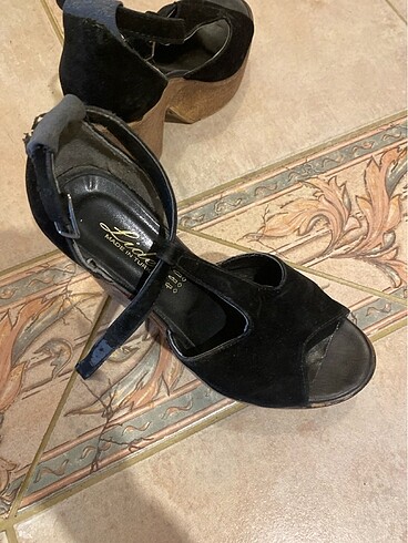 Dolgu topuk ayakkabı - Görsel 5