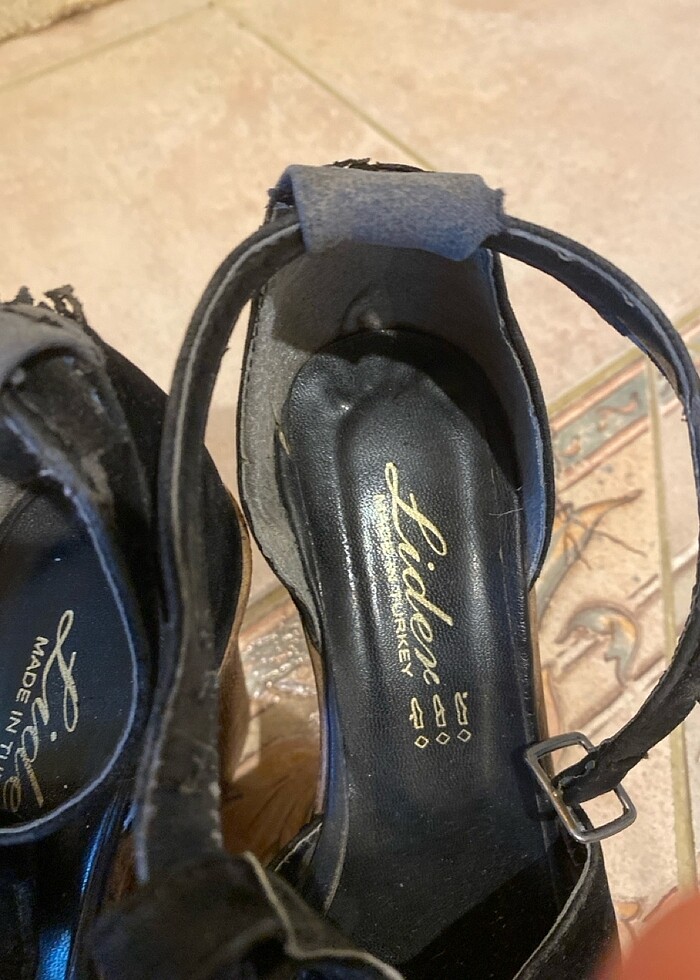 Dolgu topuk ayakkabı - Görsel 2