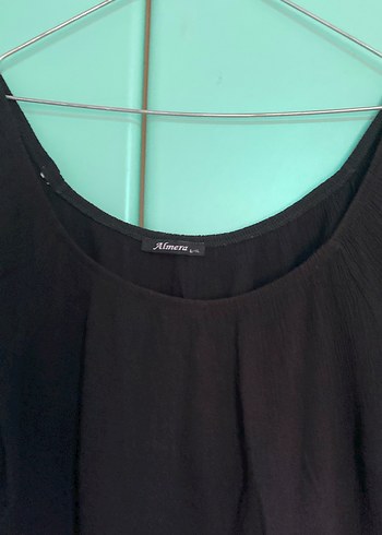 Dantel Detaylı Siyah Kadın Bluz - Görsel 4