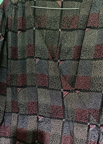 Krovize tafta kumaş elbise - Görsel 3