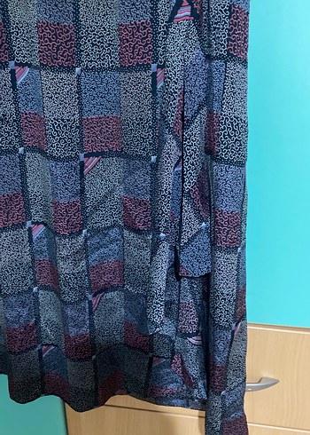 Krovize tafta kumaş elbise - Görsel 2