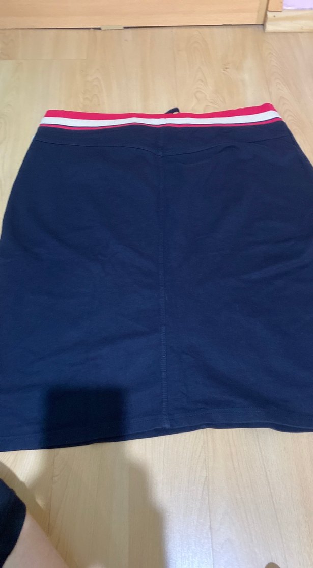 Kemer Detaylı Spor Midi Etek - Görsel 4