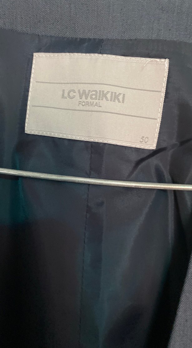 Düğmeli Gri Erkek Yelek - Görsel 3