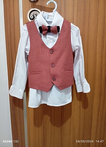 Erkek çocuk bordo takım