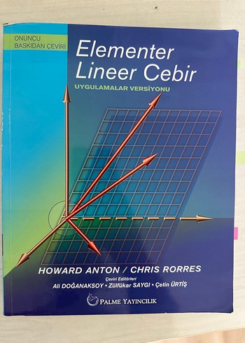 Elementer Lineer Cebir Uygulamalar Versiyonu