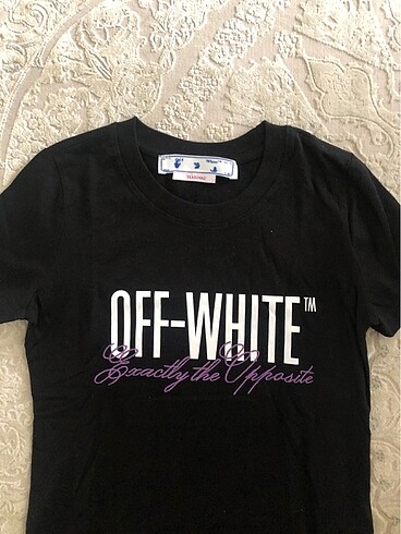 Off-White Tişört sıfır ürün
