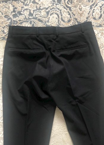 Zara Siyah erkek Kumaş Pantolon, Normal Boy, Regular Fit