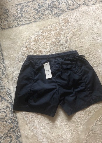 Düğmeli Lacivert Erkek Mini Şort - Görsel 4