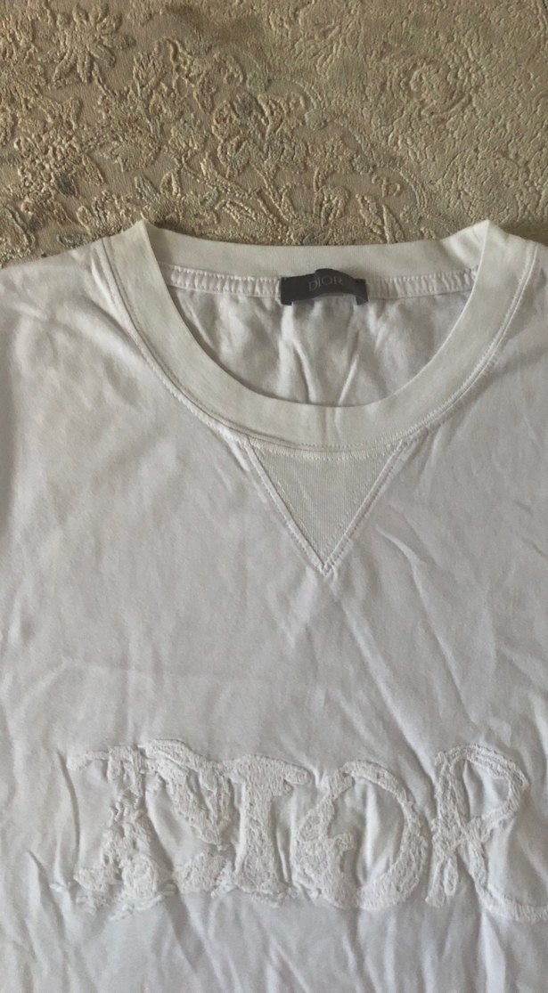 Erkek Beyaz Pamuklu Basic Tişört - Görsel 3