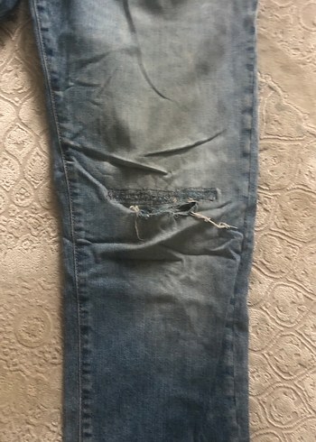 Erkek Mavi Kot Pantolon Regular Fit - Görsel 6