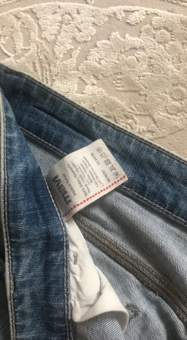 Erkek Mavi Kot Pantolon Regular Fit - Görsel 4