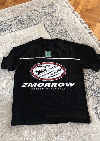 Erkek Siyah Baskılı Kısa Kollu Tişört - Görsel 3