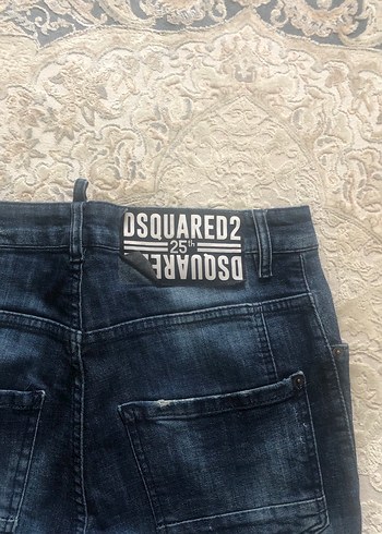 Erkek Koyu Mavi Slim Fit Denim Jean - Görsel 5