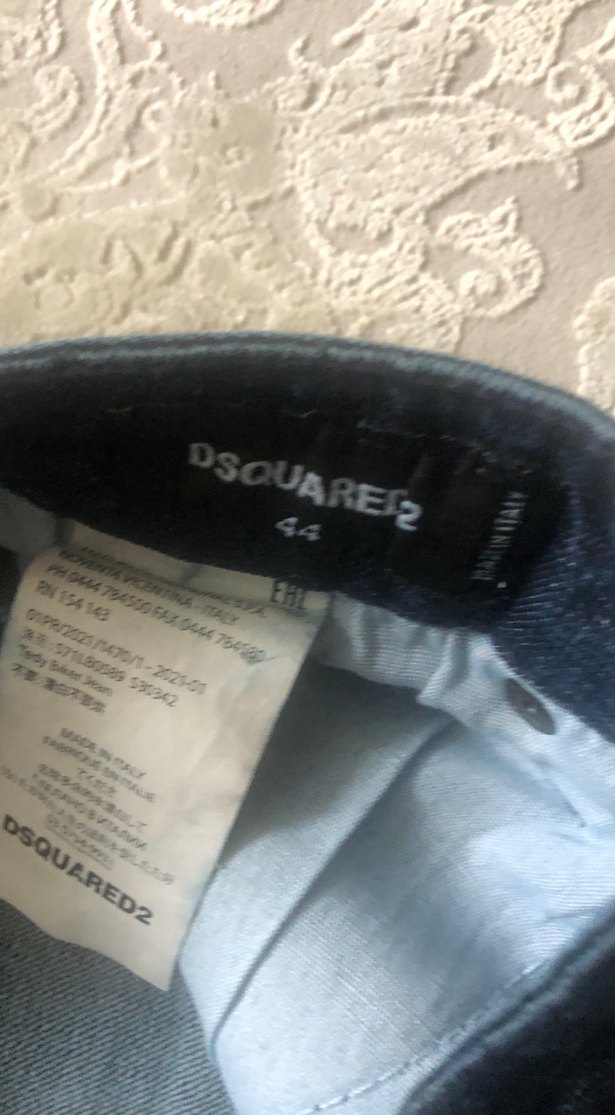 Erkek Koyu Mavi Slim Fit Denim Jean - Görsel 3