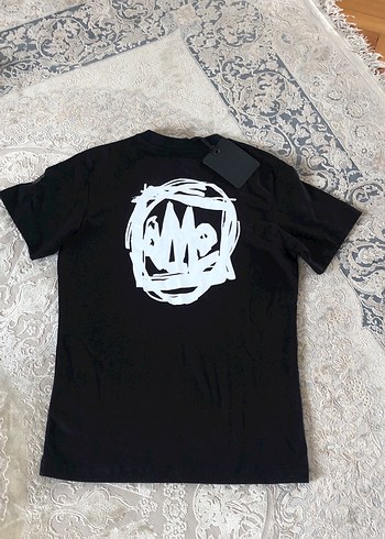 Siyah Pamuklu Erkek Kısa Kollu Tişört - Görsel 4