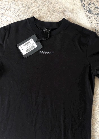 Siyah Pamuklu Erkek Kısa Kollu Tişört - Görsel 3