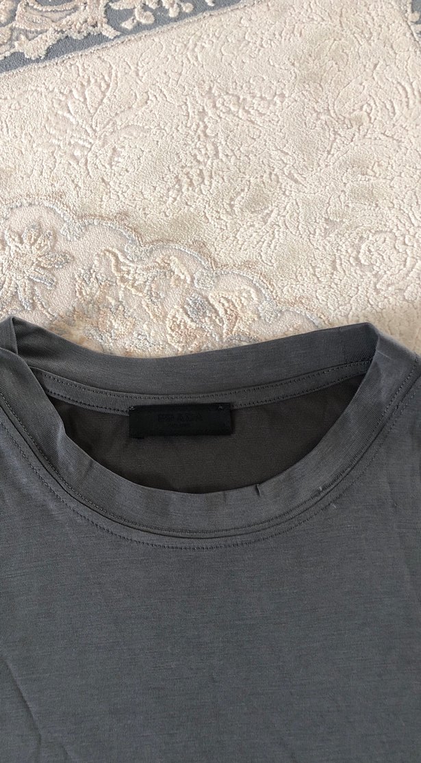 Gri Kısa Kollu Erkek Tişört - Görsel 2