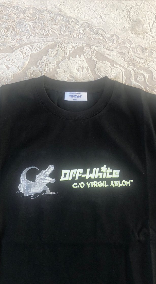 Siyah Baskılı Erkek Oversize Tişört - Görsel 2