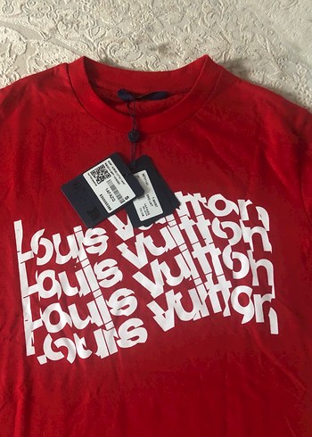 Kırmızı Baskılı Erkek Tişört - Görsel 2