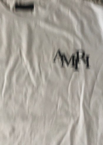 AMRI Baskılı Beyaz Erkek Tişört - Görsel 2