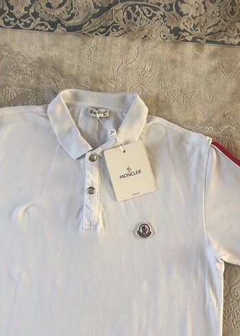 Erkek Beyaz Polo Tişört Kısa Kollu - Görsel 2