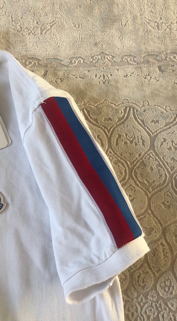 Erkek Beyaz Polo Tişört Kısa Kollu - Görsel 5