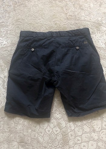 m Beden lacivert Renk Lacivert Denim Mini Şort