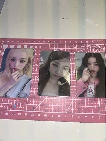 Wonyoung Photocard 3?lü