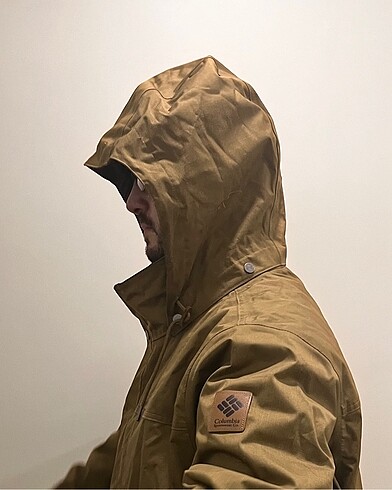 xxl Beden camel Renk Columbia interchange jacket ETIKETI USTUNDE