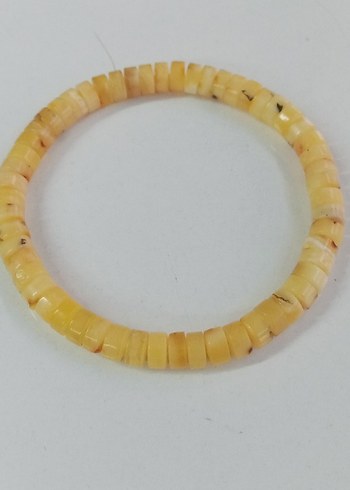 Bej Boncuklu Bohem Bileklik 5 gram 20 cm