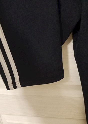 Adidas Siyah Fermuarlı Erkek Eşofman Altı - Görsel 6