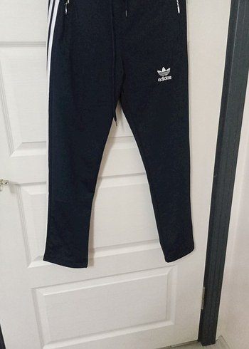 Adidas Siyah Fermuarlı Erkek Eşofman Altı - Görsel 2