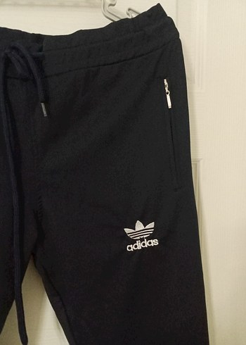 Adidas Siyah Fermuarlı Erkek Eşofman Altı - Görsel 4