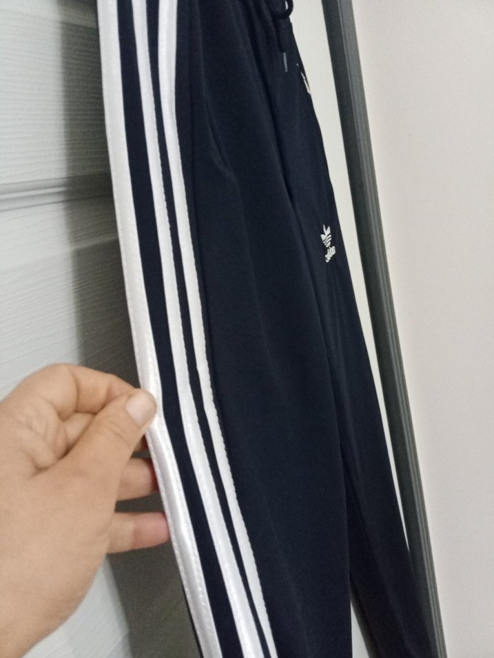 Adidas Siyah Fermuarlı Erkek Eşofman Altı - Görsel 3