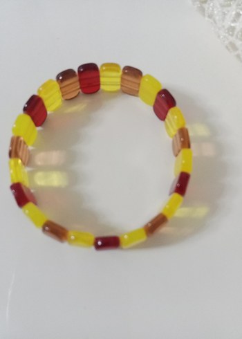 Beyrut toz kehribar bileklik premium 20 cm - Görsel 3