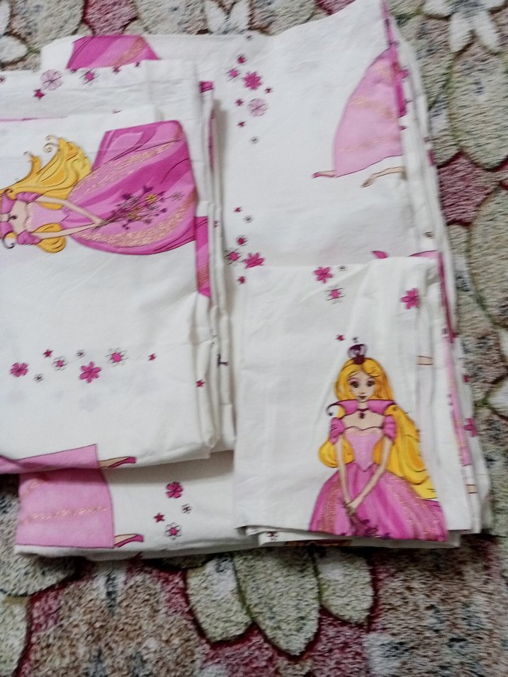 Pembe Baskılı Çocuk Nevresim Takımı - Görsel 2