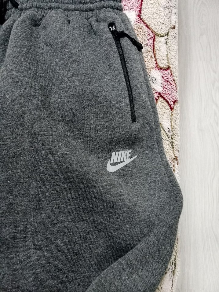 Gri Erkek Fermuarlı Rahat Eşofman Altı XXL beden 111 boy 69 en - Görsel 3