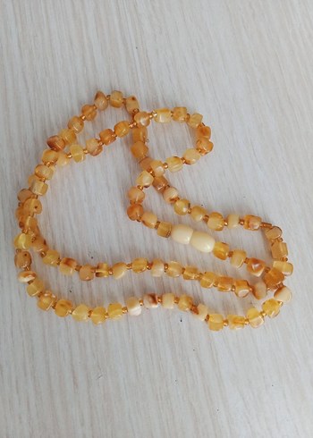 DAMLA Kehribar kolye 60 cm 11 gram boyu - Görsel 6