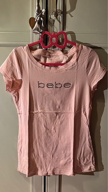 Bebe marka tasli tshirt