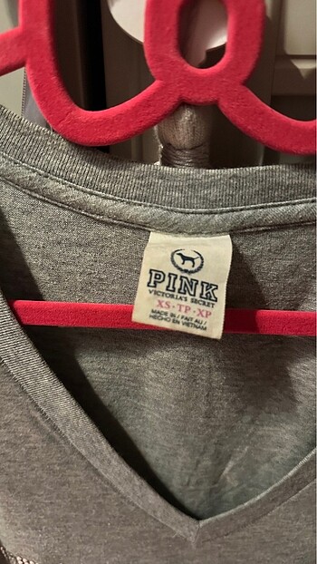 Diğer pink marka taşli tshirt
