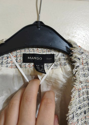 Mango Kadın Tüvit Ceket - Görsel 4