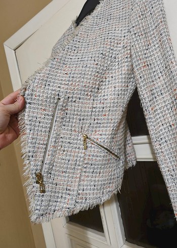 Mango Kadın Tüvit Ceket - Görsel 3