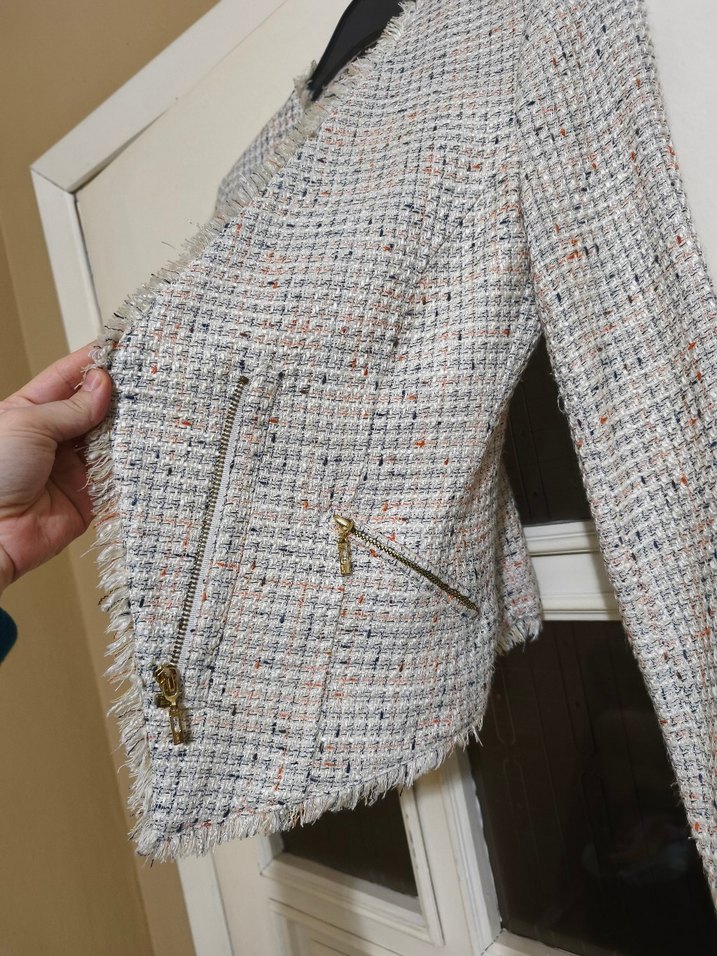 Mango Kadın Tüvit Ceket - Görsel 3