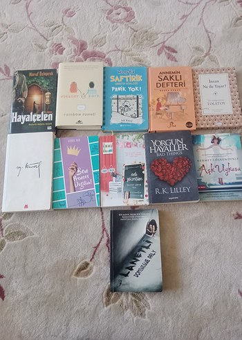 Beden Renk Çeşitli Roman Kitap Seti