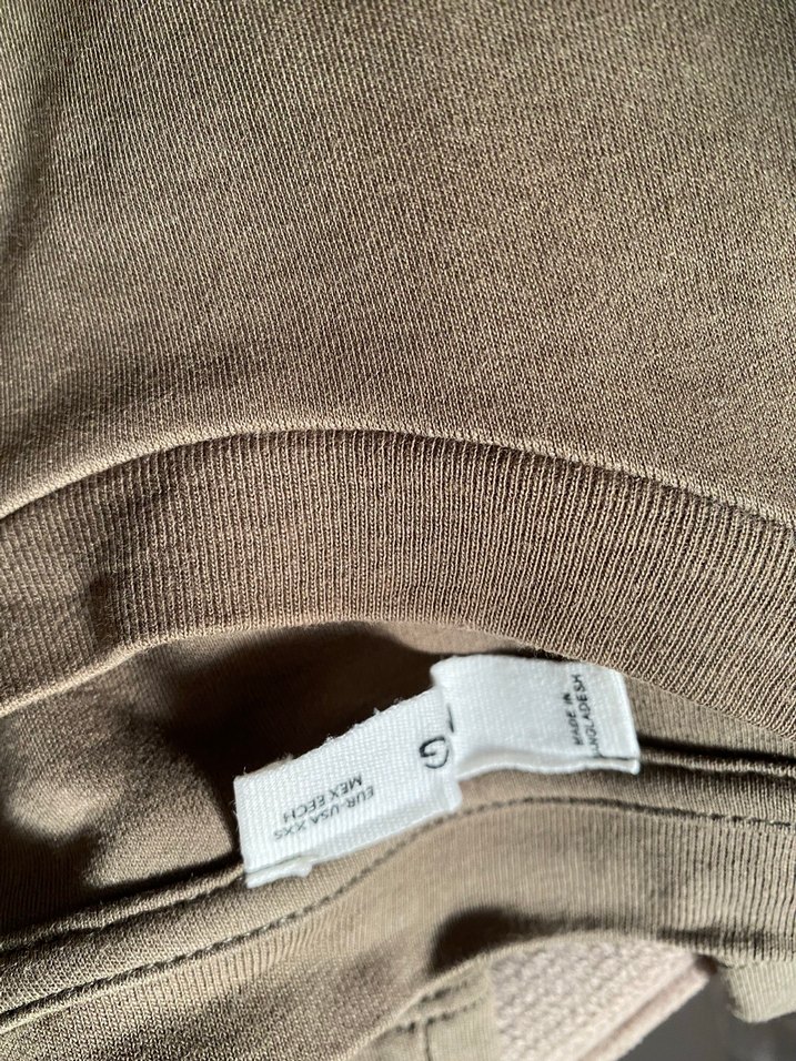 Mango Haki Kısa Kollu Basic Tişört - Görsel 2